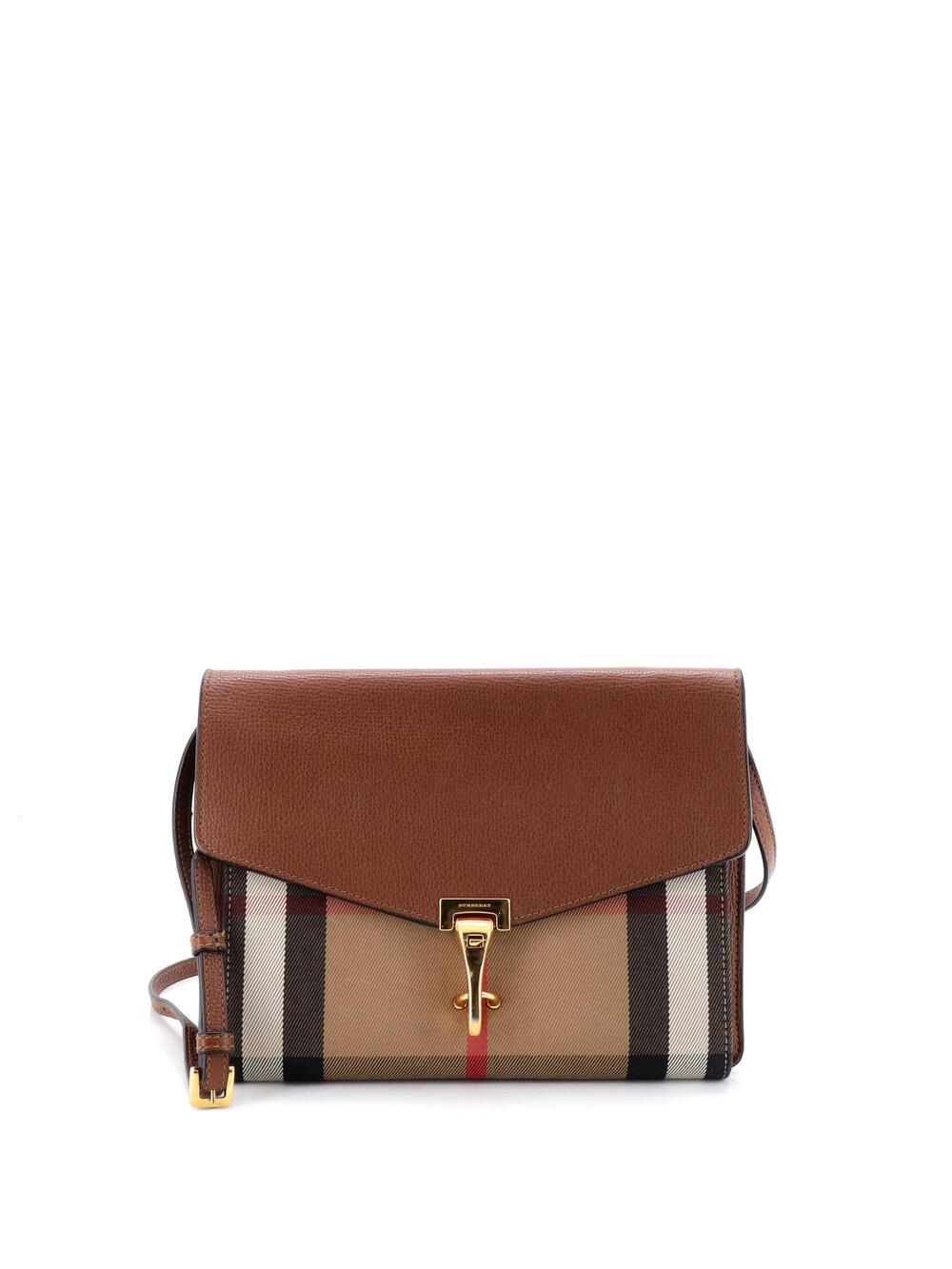 Burberry Macken Crossbody Bag Leather #239207B74B
